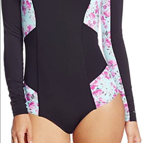 O'Neill Long Sleeve Rashguard Swimsuit - Picture 11 of 12